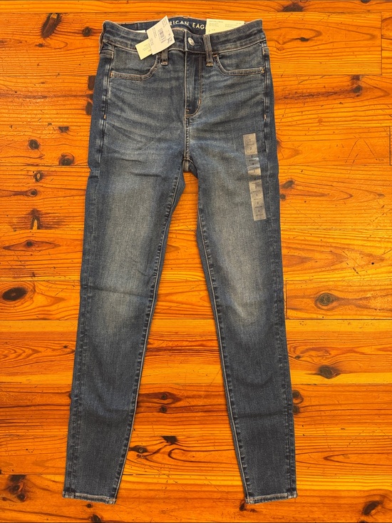 American Eagle Outfitters Denim - American Eagle Outfitters Women's Medium Blue High-Rise Skinny Jeans